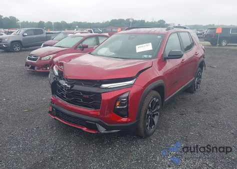 2025 Chevrolet Equinox Rs из США, поврежденный, VIN 3GNAXTEG0SL292026